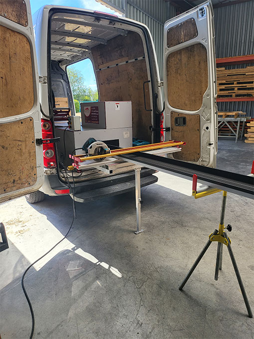 travaux de pose de gouttières